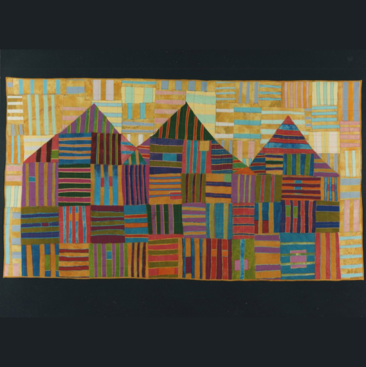 A textile art called the Family In B Flat