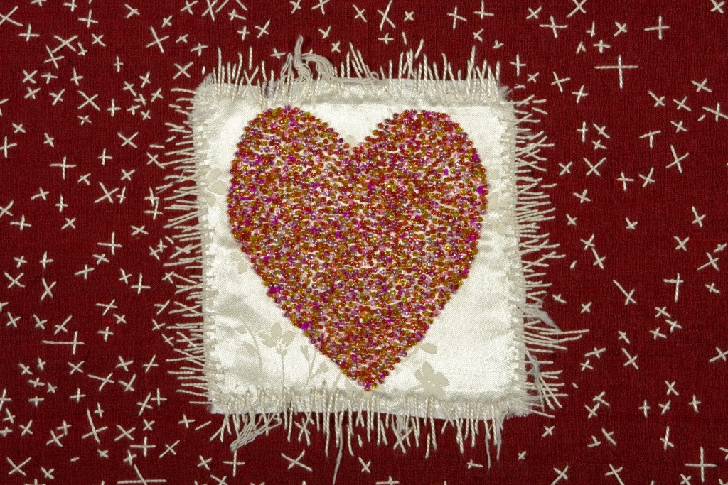 A textile art called the O Love