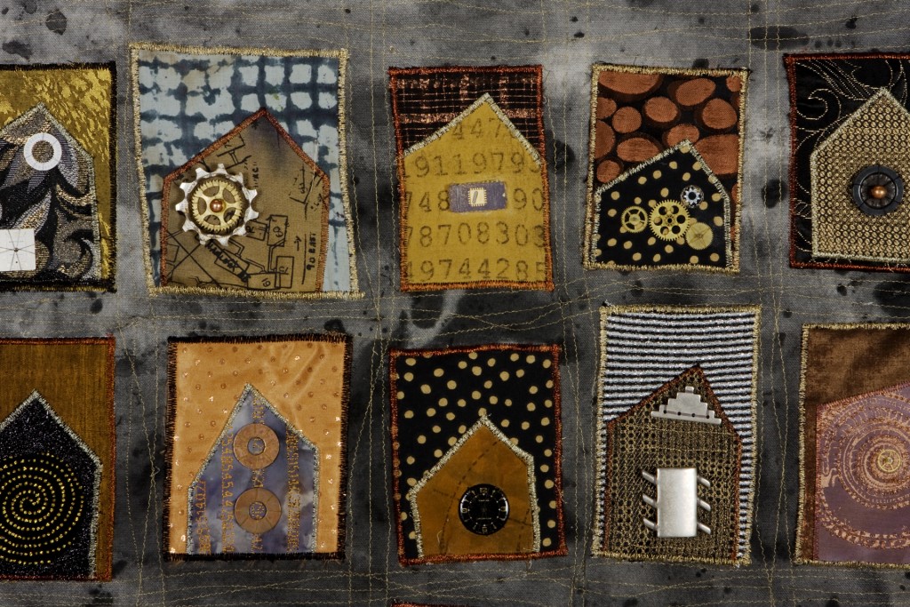 A textile art called the Tech Town Two